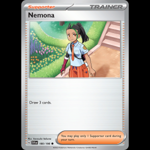 Pokemon TCG Nemona - Scarlet & Violet NM sv1-180