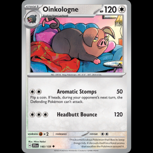 Pokemon TCG Oinkologne - Journey Together NM sv9-140
