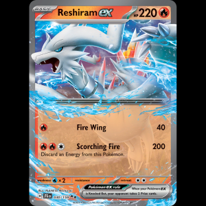Pokemon TCG Reshiram ex - Journey Together NM sv9-30