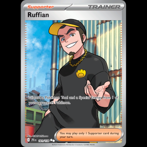 Pokemon TCG Ruffian - Journey Together NM sv9-181