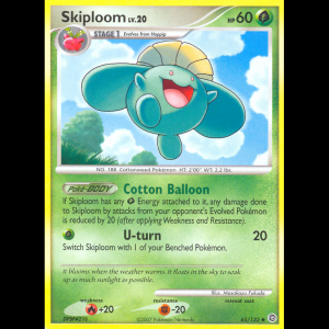 Pokemon TCG Skiploom - Secret Wonders dp3-65