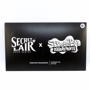 Secret Lair Sponge Bob Esponja Internet Rainbow Foil Edition MTG