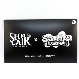 Secret Lair Sponge Bob Esponja Lands Rainbow Foil Edition MTG