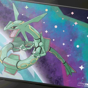 Pokemon Playmat Rayquaza Stitched Foil Ultra Pro
