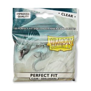 Dragon Shield Perfect Fit Sideloaders Clear 100 Sleeves