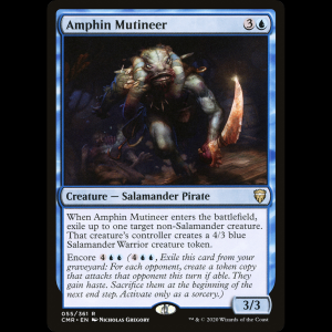 MTG Amphin Mutineer Commander Legends cmr#55