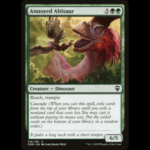 MTG Annoyed Altisaur Commander Legends cmr#216
