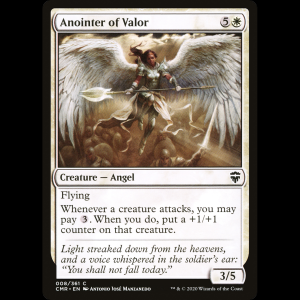 MTG Anointer of Valor Commander Legends cmr#8