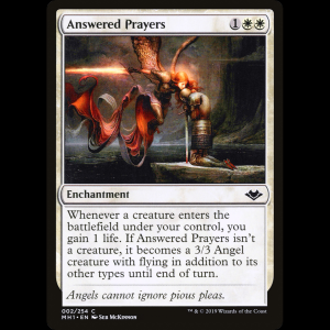 MTG Answered Prayers Modern Horizons mh1#2