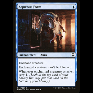 MTG Aqueous Form Commander Legends cmr#56