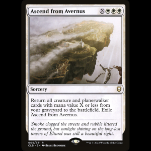 MTG Ascend from Avernus Commander Legends: Battle for Baldur's Gate clb#5