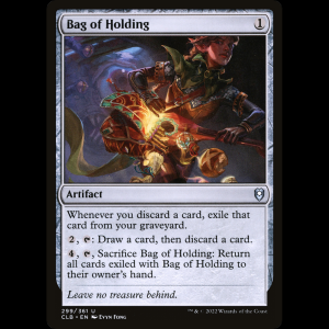 MTG Bolsa de contención (Bag of Holding) Commander Legends: Battle for Baldur's Gate clb#299