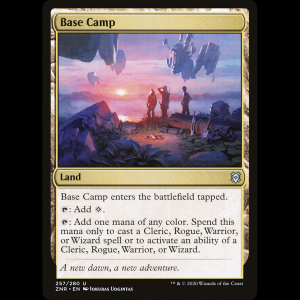 MTG Base Camp Zendikar Rising znr#257