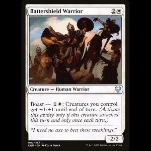 MTG Guerrero golpeescudo (Battershield Warrior) Kaldheim khm#2