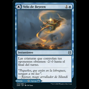 MTG  (Beyeen Veil // Beyeen Coast) Zendikar Rising znr#46