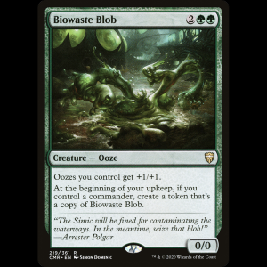 MTG Biowaste Blob Commander Legends cmr#219