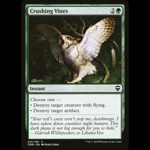 MTG Crushing Vines Commander Legends cmr#221