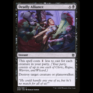 MTG Alianza letal (Deadly Alliance) Zendikar Rising znr#96