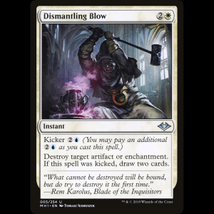 MTG Dismantling Blow Modern Horizons mh1#5