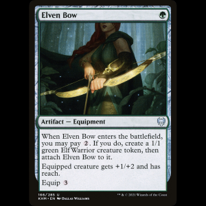 MTG Arco élfico (Elven Bow) Kaldheim khm#166