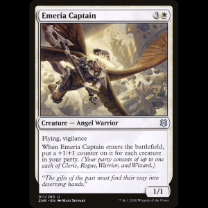 MTG Capitana de Emeria (Emeria Captain) Zendikar Rising znr#11