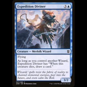 MTG Adivina de la expedición (Expedition Diviner) Zendikar Rising znr#57
