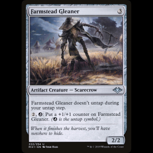 MTG Cosechador de la granja (Farmstead Gleaner) Modern Horizons mh1#222