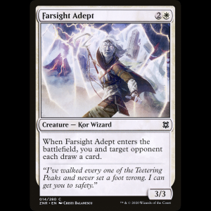 MTG Adepta de visión distante (Farsight Adept) Zendikar Rising znr#14