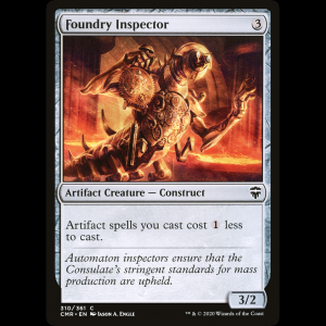 MTG Foundry Inspector Commander Legends cmr#310