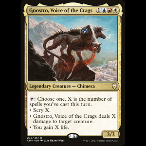 MTG Gnostro, Voice of the Crags Commander Legends cmr#276