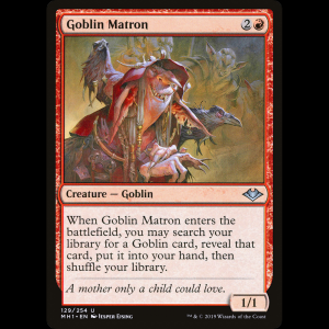 MTG Goblin Matron Modern Horizons mh1#129