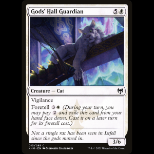 MTG Guardián del salón de los dioses (Gods' Hall Guardian) Kaldheim khm#13