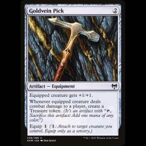 MTG Pico filondorado (Goldvein Pick) Kaldheim khm#239