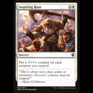MTG Inspiring Roar Commander Legends cmr#23