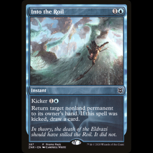 MTG Dentro de la Turbulencia (Into the Roil) Zendikar Rising znr#387