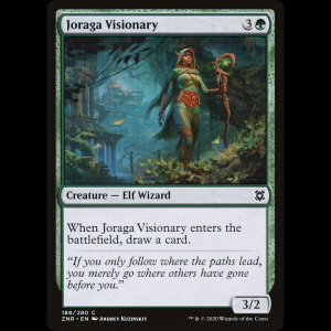 MTG Visionaria joraga (Joraga Visionary) Zendikar Rising znr#188