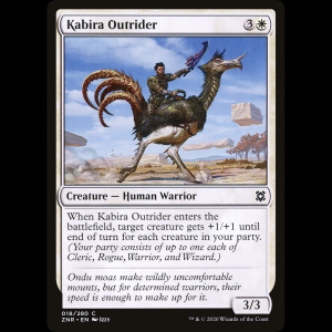 MTG Pionero de Kabira (Kabira Outrider) Zendikar Rising znr#18