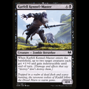 MTG Karfell Kennel-Master (Karfell Kennel-Master) Kaldheim khm#101