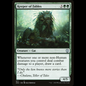 MTG Keeper of Fables Zendikar Rising Commander znc#71