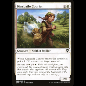 MTG Kinsbaile Courier Commander Legends cmr#29
