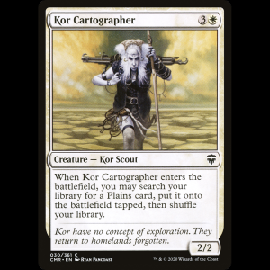 MTG Kor Cartographer Commander Legends cmr#30