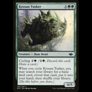 MTG Krosan Tusker Modern Horizons mh1#169