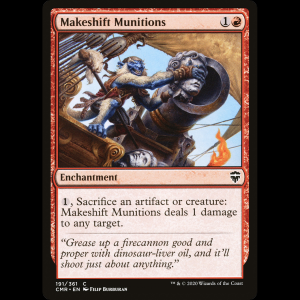 MTG Makeshift Munitions Commander Legends cmr#191