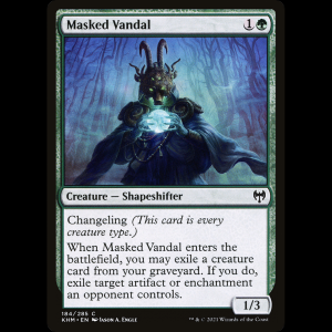 MTG Vándala enmascarada (Masked Vandal) Kaldheim khm#184