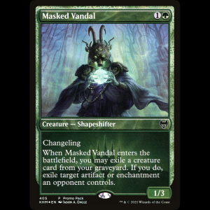 MTG Masked Vandal Kaldheim khm#405