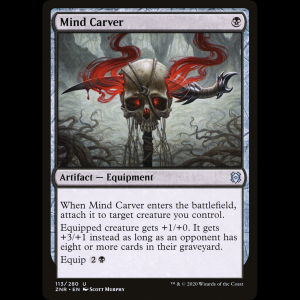 MTG Tallamentes (Mind Carver) Zendikar Rising znr#113