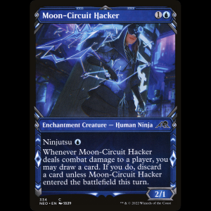 MTG Moon-Circuit Hacker Kamigawa: Neon Dynasty neo#334