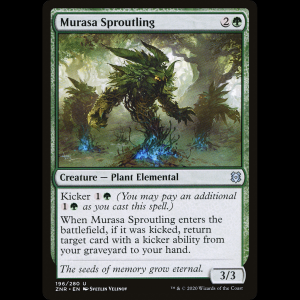 MTG Murasa Sproutling Zendikar Rising znr#196