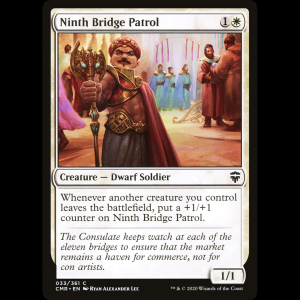 MTG Ninth Bridge Patrol Commander Legends cmr#33