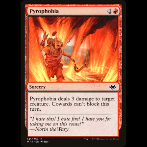 MTG Pirofobia (Pyrophobia) Modern Horizons mh1#141